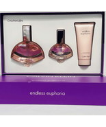 Euphoria Endless Calvin Klein 3PCs Women Set, 4.0 + 1.3 oz EDP spray + L... - €214,35 EUR