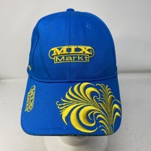 Mix Markt Hat Embroidered Logo Blue/Gold 100%Cotton www.mix market.eu - £7.10 GBP
