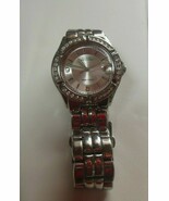 GUESS Waterpro Women&#39;s Watch Crystal, Stainless Steel Water Resistant G7... - $75.54 CAD