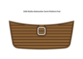 2006 Malibu Wakesetter Swim Platform Step Pad Boat EVA Foam Teak Deck Fl... - $281.00