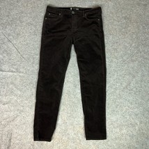 Kut From The Kloth Womens Pants 12 Black Skinny Corduroy Mid Rise Classi... - $24.98