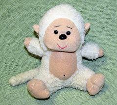 1987 Monkey Plush Presents Joe Ware Chimp Wooly Cream 7&quot; Hamilton Gifts Animal - $18.00
