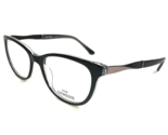 Altair Genesis Eyeglasses Frames G5049 001 BLACK Clear Rose Gold Pink 52... - $51.22