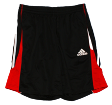 Adidas Men&#39;s S Black Red Max Athletic Shorts Lightweight Drawstring Clim... - $29.69
