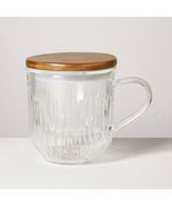 Hearth & Hand Glass Tea Infuser Mug 15oz Clear with Magnolia - €15,04 EUR Hearth & Hand Glass Tea Infuser Mug 15oz Clear with Magnolia - €15,04 EUR