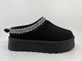 Gm Global women&#39;s platform outdoor slippers in Black - size 9 - $43.56