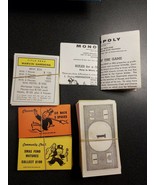 Vintage MONOPOLY 1961 Replacement Board Game pieces property chance ches... - $9.80