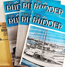The Rudder Magazine 1949 For Yachtsmen Lot Of 6 Plus Mailers Nautical SmDB2 - £118.80 GBP