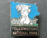 YELLOWSTONE NATIONAL PARK OLD FAITHFUL LAPEL PIN BADGE 3/4 X 1 INCH - £4.50 GBP