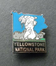 Yellowstone National Park Old Faithful Lapel Pin Badge 3/4 X 1 Inch - £4.41 GBP