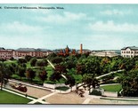 Birds Eye View University of Minnesota Minneapolis MN UNP DB Postcard W6 - $2.92