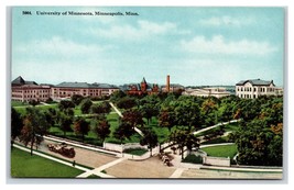 Birds Eye View University of Minnesota Minneapolis MN UNP DB Postcard W6 - £2.76 GBP