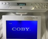 Coby ktfdvd1093 Under-Cabinet LCD TV/DVD Player For Parts Repair Only - £15.76 GBP