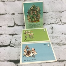 Vintage Collectible Kewpie Doll Postcards Lot Of 3 Eating Fun In Sun Christmas - £11.89 GBP
