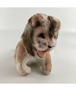 Lion Plush Stuffed Animal 6&quot; Toy Jungle King Big Cat Vintage Collectible  - $67.63 CAD