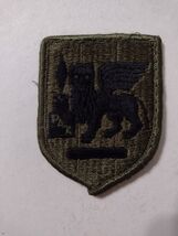ARMY SOUTHERN EUROPE TASK FORCE PATCH SSI SUBDUED (BLACK ON OLIVE) NEW - $3.13