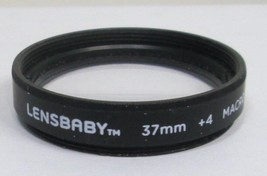 LENSBABY Close-Up Macro LENS 37mm  +4 - Used - $9.49