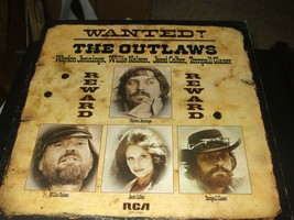 Wanted! The Outlaws Waylon, Willie, Jessi Colter &amp; Tompall Glaser APLI-1321 - £19.41 GBP