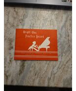 Wright-Way Piano Student Practice Record Book Vintage - unused - $9.71 CAD