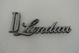 Ford Landau Car Badge Emblem Nameplate 1975-1978 Missing Two Letters - £13.86 GBP