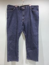 Wrangler Authentics Big &amp; Tall Mens Denim Jeans Size 50 X 30 Blue Stretch * - £19.12 GBP