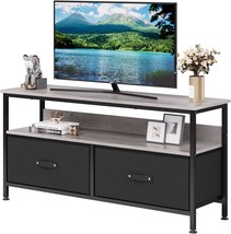 Entertainment Center With Storage, Tv Stand Dresser, 50-Inch Tv Stand, B... - £100.48 GBP