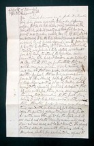 1869 antique ERIE IL HANDWRITTEN REPUBLICAN VOTERS PROTEST PAPER simson,... - $67.27