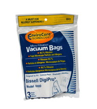 Envirocare Vacuum Bags Designed To Fit Bissell DigiPro 6900 Canister Vacuums 841 - £3.89 GBP