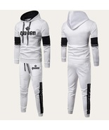Unisex Outdoor Wear tracksuit Pant+Hoody Jogging Suits - £29.87 GBP