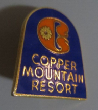 COPPER MOUNTAIN RESORT SKI Lapel Pin 3/4 X 1/2 inches - $9.65