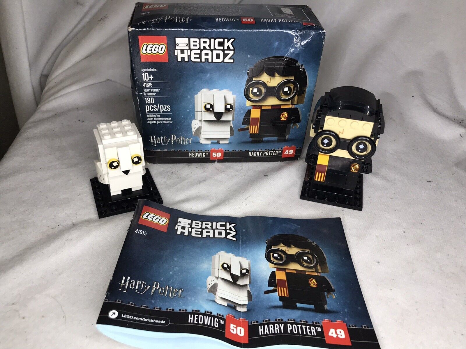 Primary image for LEGO Brick Headz 41615 Harry Potter & Hedwig 100% Complete With Book & Box