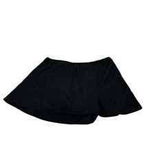 Black Upstream Womens Skirted Shorts Size 22W Nylon/Spandex Blend - $19.32