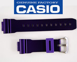 Genuine Casio G-Shock  Watch Band STRAP PURPLE DW-6900CC-6V RUBBER RESIN - $84.95