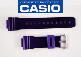 Genuine Casio G-Shock Watch Band Strap Purple DW-6900CC-6V Rubber Resin - £67.69 GBP