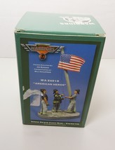 9/11 Tribute Warriors American Heros 54mm Resin Vignette Diorama Firemen... - $34.62