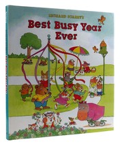 Richard Scarry Richard Scarry&#39;s Best Busy Year Ever 1st Edition 1st Printing - £51.20 GBP