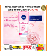 NIVEA HOKKAIDO ROSE Face Wash Anti-oxidant 36X Whip Foam Cleanser New FR... - $372.41 MXN