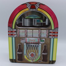 Tin Box Company Coca-Cola Jukebox Coin Bank 7 3/4&quot; X 6&quot; x 2 3/4&quot; - $12.19