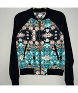 ORCHIDS OF TETRUS Silky Bomber Jacket - £10.56 GBP