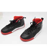 Air Jordan Jumpman Pro Sneakers Red Black 909419 Size 3Y Boys Girl - $112.38 CAD