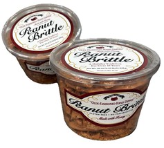 2 packs  Gourmet Peanut Brittle NET WT 36 OZ - $52.90