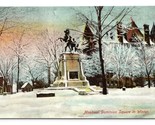 Dominion Quadrato Monumento Inverno Vista Montreal Canada Unp DB Cartoli... - $4.04