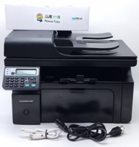 HP LaserJet Pro M1217nfw All-In-One Laser Printer Scanner Fax TESTED - N... - £100.02 GBP