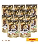 10 x Luxica Gold Instant Coffee Mix 35 in 1 Herbal Healthy Diet No Sugar... - £134.86 GBP