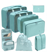 Packing Cubes 9 Set, Travel Packing Organizers with Large Toiletries Bag... - $562.53 MXN