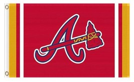 Atlanta Braves custom flag 3X5Ft Banner USA Polyester - $16.00