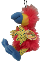 Gund Mini 9&quot; Red Polka Dot CHATTER BIRDS 6240 No Sound Stuffed Animal Plush - £7.78 GBP