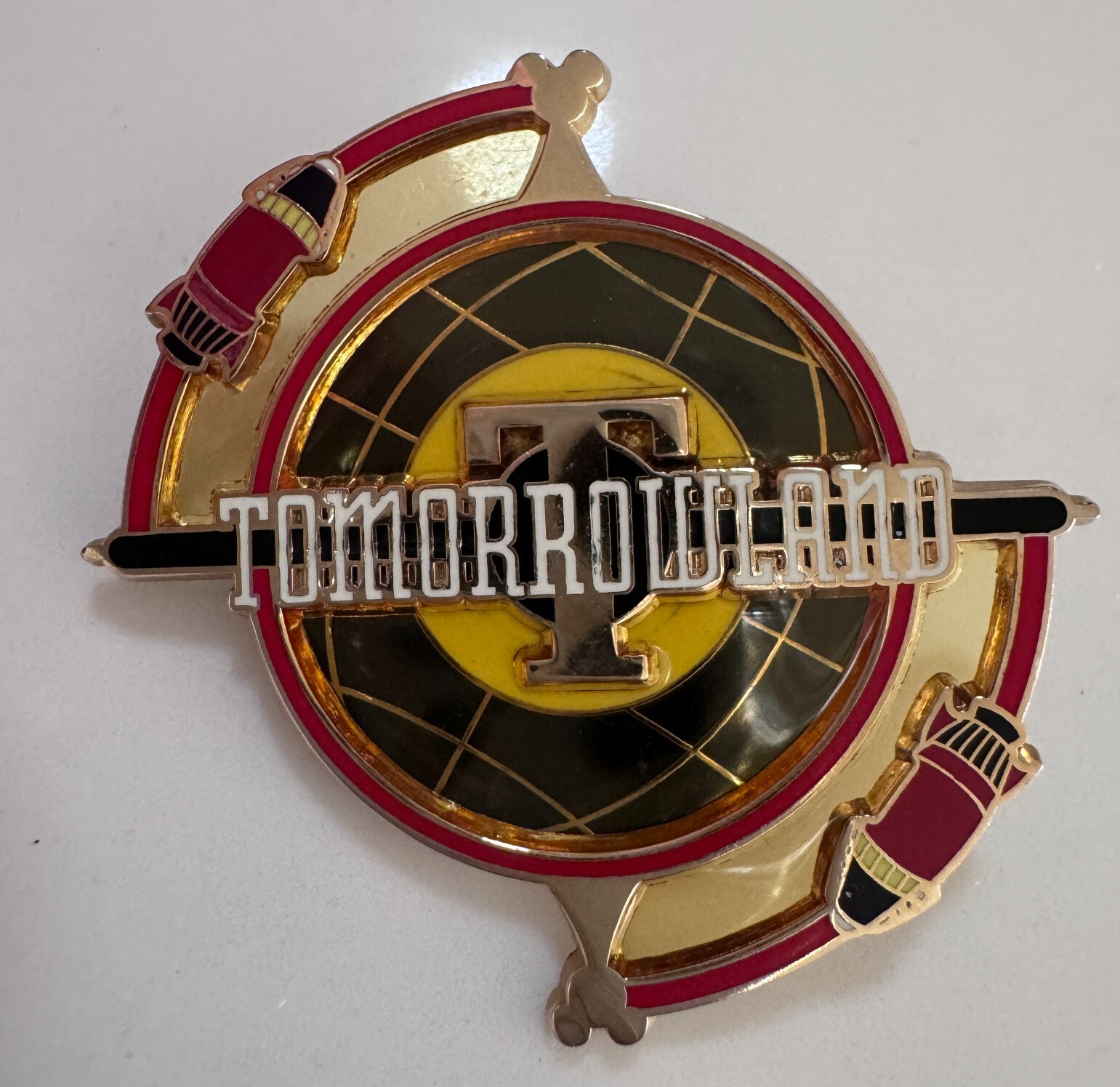Disney Mickey&#39;s Pin Festival of Dreams Tomorrowland Spinner Rockets Pin - $26.72