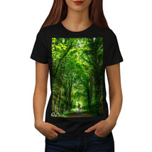 Green Forest Road Shirt Venice Boat Women T-shirt - $12.99