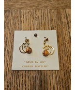 Vintage Gold Tone Moon/Stars Design Dangle Earrings, 1.25&#39;&#39; Length - $185.45 MXN